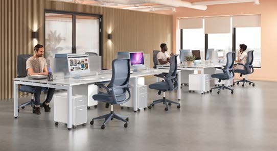 Elements 4-Person Workstation — Workstations by Berkeley Office Interiors