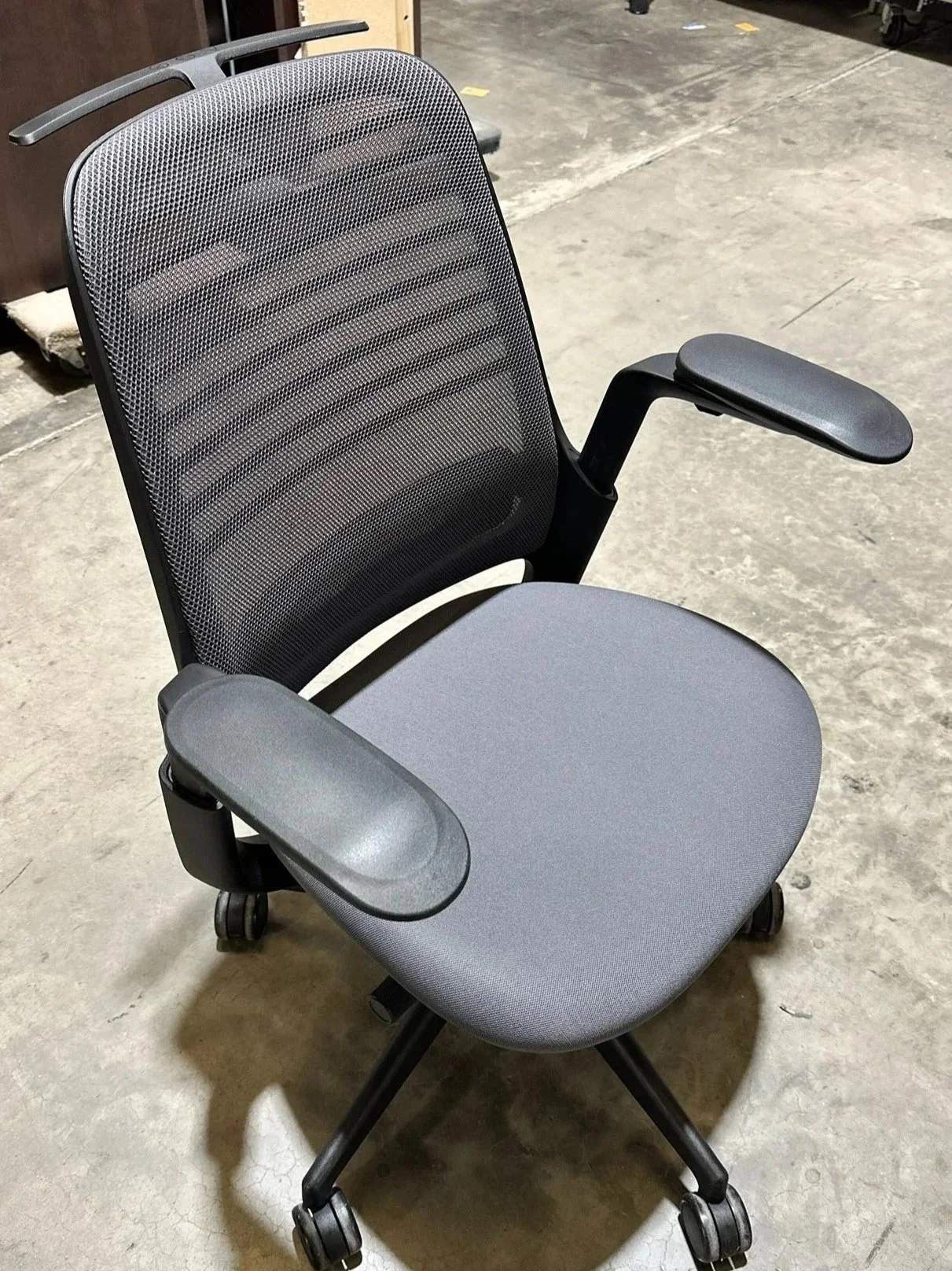 Steelcase chairs in showroom